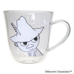 Japan Moomin Glass Mug - Snufkin : Face