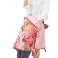 Japan Moomin Fluffy Blanket - Little My : Flower Pink Red - 4