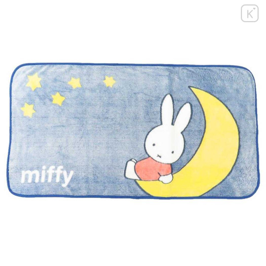 Japan Miffy Fluffy Blanket - Miffy : Moon Night - 1