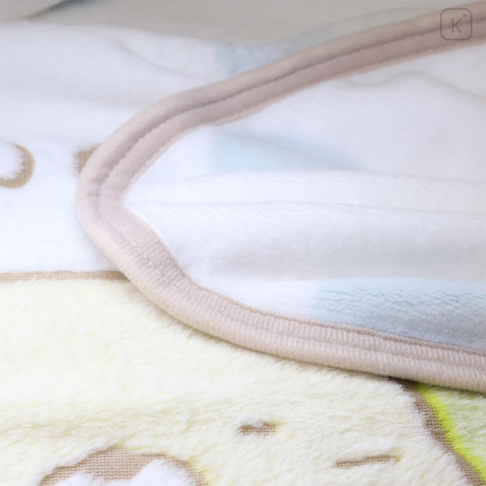 Japan San-X Fluffy Blanket - Sumikko Gurashi : Relax Time - 2