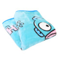 Japan Sanrio Fluffy Lap Blanket - Hangyodon : Fields Turquoise - 3