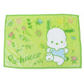Japan Sanrio Fluffy Lap Blanket - Pochacco : Fields Green - 1