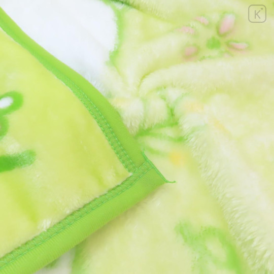 Japan Sanrio Fluffy Lap Blanket - Pochacco : Fields Green - 2