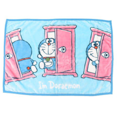Japan Doraemon Fluffy Lap Blanket - Doraemon : Anywhere Door