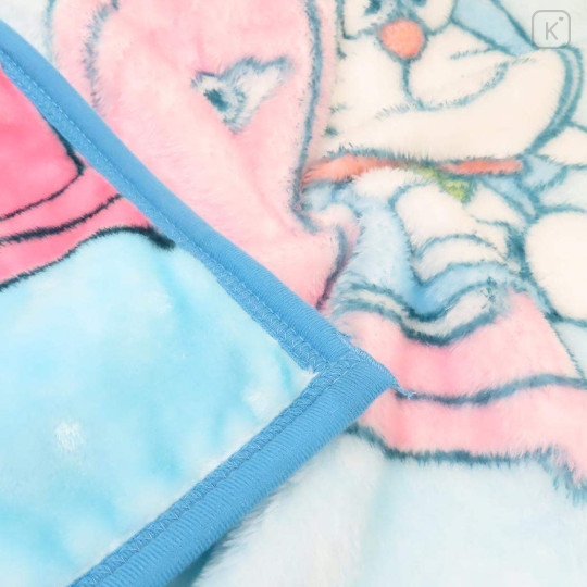 Japan Doraemon Fluffy Lap Blanket - Doraemon : Anywhere Door - 2