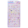 Japan 3D Gold Foil Jewel Sticker - Purple Theme - 1