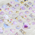 Japan 3D Gold Foil Jewel Sticker - Purple Theme - 2