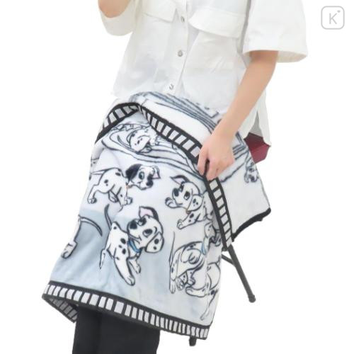 Japan Disney Fluffy Lap Blanket - 101 Dalmatians - 4