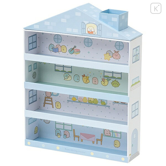 Japan San-X Tenori House Case - Sumikko Gurashi : Blue - 1