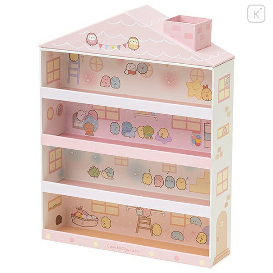 Japan San-X Tenori House Case - Sumikko Gurashi : Pink - 1