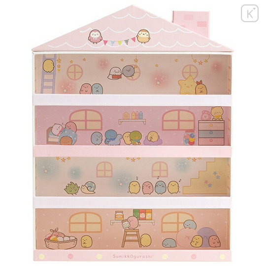 Japan San-X Tenori House Case - Sumikko Gurashi : Pink - 2