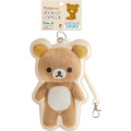 Japan San-X Pass Case Card Holder with Coil - Rilakkuma : Photo Series - 1