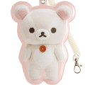 Japan San-X Pass Case Card Holder with Coil - Korilakkuma : Photo Series - 2