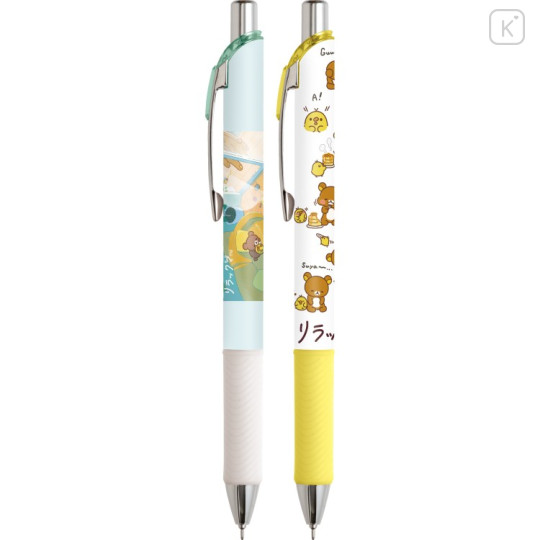 Japan San-X EnerGel Gel Pen Set - Rilakkuma : Rilakkuma Stay with Me - 1