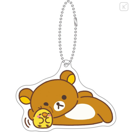 Japan San-X Secret Acrylic Keychain - Rilakkuma Stay with Me Blind Box - 2