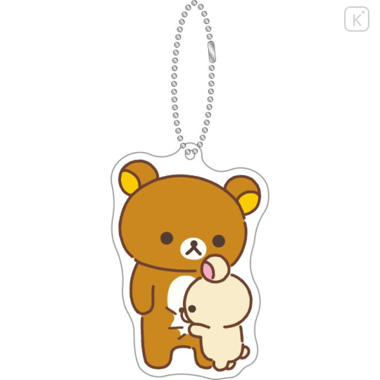 Japan San-X Secret Acrylic Keychain - Rilakkuma Stay with Me Blind Box - 3