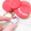 Japan Sanrio Dangling Tail Mascot Bag Charm - Hello Kitty : Big Ribbon - 3