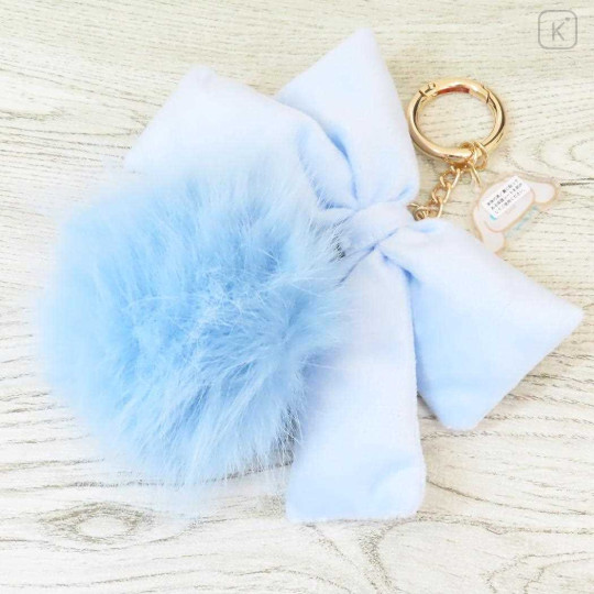 Japan Sanrio Dangling Tail Mascot Bag Charm - Cinnamoroll : Big Ribbon - 2