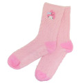 Japan Sanrio Knitted Boa Socks - My Melody : Pink - 1