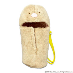 Japan San-X Plastic Bottle Holder with Strap - Sumikko Gurashi : Tonkatsu Fried Pork Fluffy