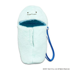Japan San-X Plastic Bottle Holder with Strap - Sumikko Gurashi : Tokage Fluffy