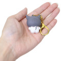 Japan Mochimochi Panda × Sanrio 3D Keychain - Kuromi - 2