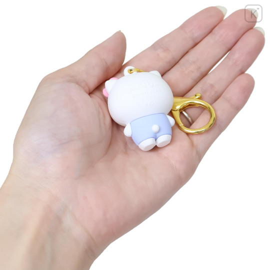 Japan Mochimochi Panda × Sanrio 3D Keychain - Hello Kitty - 2