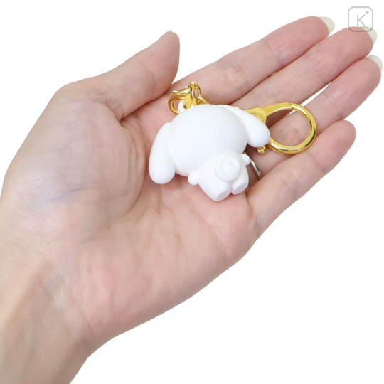 Japan Mochimochi Panda × Sanrio 3D Keychain - Cinnamoroll - 2