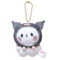 Japan Mochimochi Panda × Sanrio Mascot Holder - Kuromi - 1