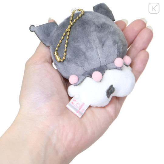Japan Mochimochi Panda × Sanrio Mascot Holder - Kuromi - 2