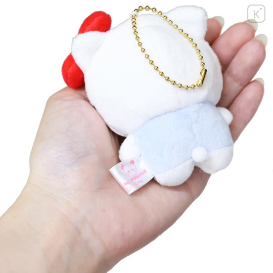 Japan Mochimochi Panda × Sanrio Mascot Holder - Hello Kitty - 2