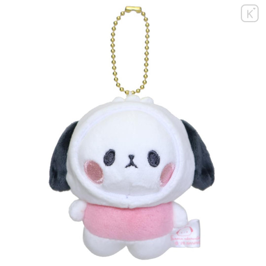 Japan Mochimochi Panda × Sanrio Mascot Holder - Pochacco - 1