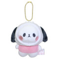 Japan Mochimochi Panda × Sanrio Mascot Holder - Pochacco - 1