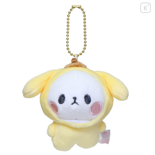 Japan Mochimochi Panda × Sanrio Mascot Holder - Pompompurin - 1