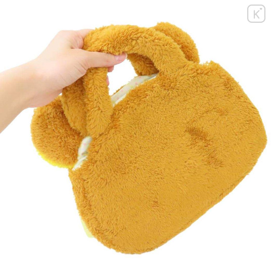 Japan San-X Plush Die-Cut Mascot Handbag - Rilakkuma : Face - 2