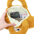 Japan San-X Plush Die-Cut Mascot Handbag - Rilakkuma : Face - 3