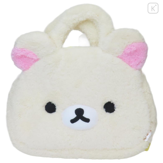 Japan San-X Plush Die-Cut Mascot Handbag - Korilakkuma : Face - 1