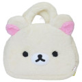 Japan San-X Plush Die-Cut Mascot Handbag - Korilakkuma : Face - 1