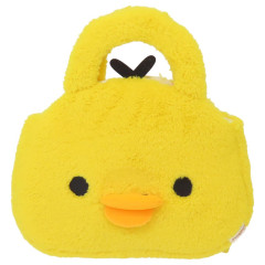 Japan San-X Plush Die-Cut Mascot Handbag - Kiiroitori : Face