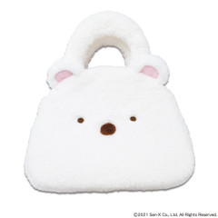 Japan San-X Die-cut Mascot Hand Bag - Sumikko Gurashi : Shirokuma