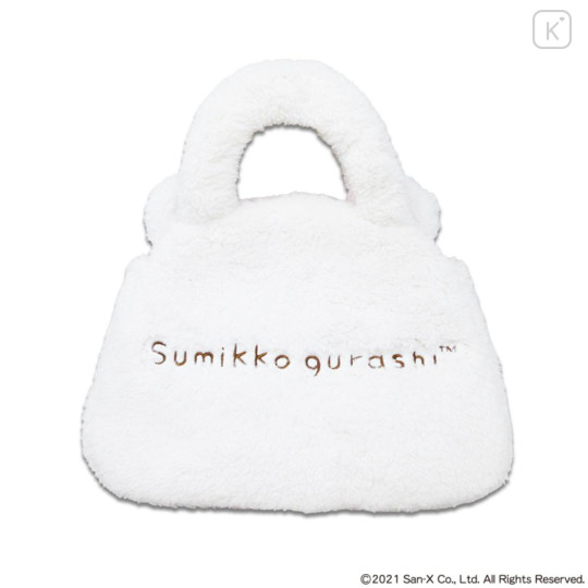 Japan San-X Die-cut Mascot Hand Bag - Sumikko Gurashi : Shirokuma - 2