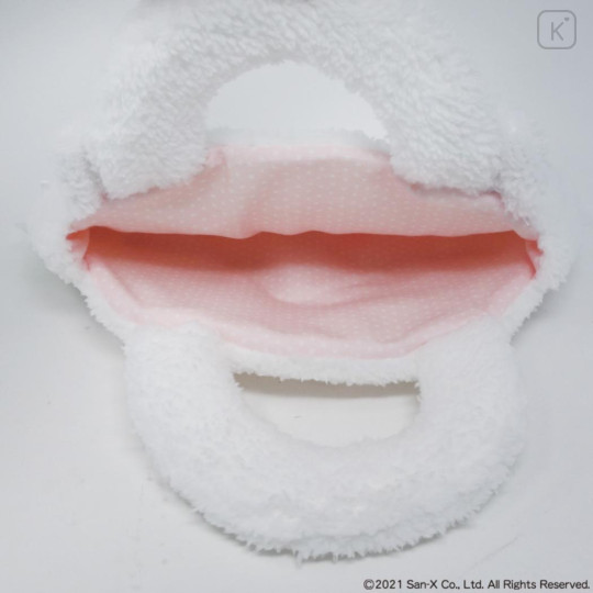 Japan San-X Die-cut Mascot Hand Bag - Sumikko Gurashi : Shirokuma - 3