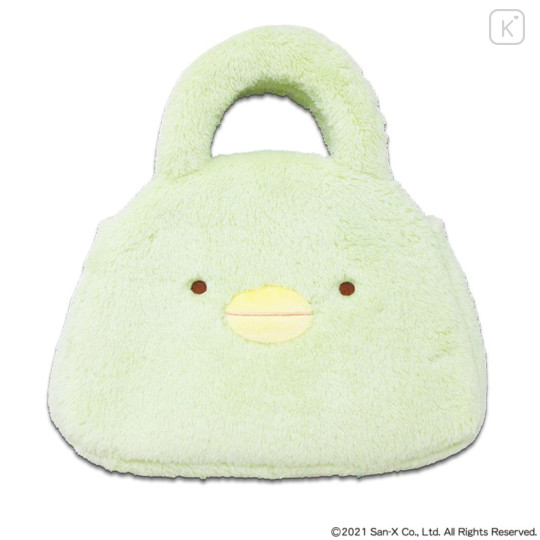 Japan San-X Die-cut Mascot Hand Bag - Sumikko Gurashi : Penguin? - 1