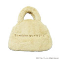 Japan San-X Plush Die-Cut Mascot Handbag - Sumikko Gurashi : Tonkatsu Fried Pork Face - 2