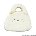 Japan San-X Plush Die-Cut Mascot Handbag - Sumikko Gurashi : Neko Face - 1