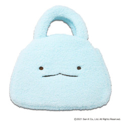 Japan San-X Plush Die-Cut Mascot Handbag - Sumikko Gurashi : Tokage Face