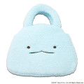 Japan San-X Plush Die-Cut Mascot Handbag - Sumikko Gurashi : Tokage Face - 1