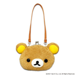 Japan San-X Mascot Clasp Pouch Coin Purse - Rilakkuma
