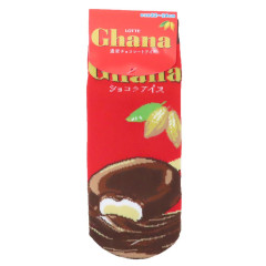 Japan Ghana Chocolate Socks - Ice Cream Red