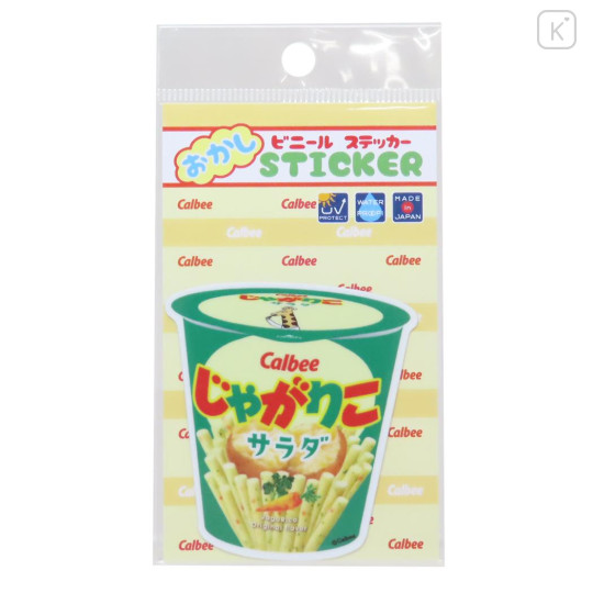 Japan Calbee Smartphone Sticker - Jagariko Fried Chip - 1